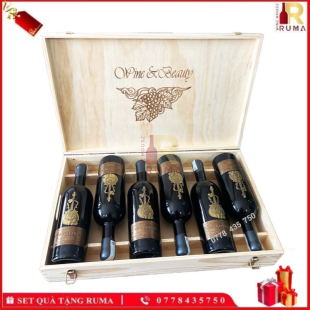 Set quà tặng 6 chai vang Ý La Chitarra (vang cây đàn)
