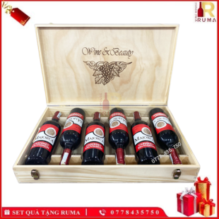 Set quà tặng 6 chai vang Tây Ban Nha Majorca