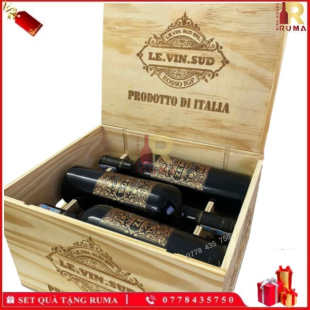 Set quà tặng 6 chai vang Ý Zeros