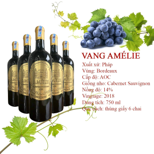 Rượu vang Pháp Amelie