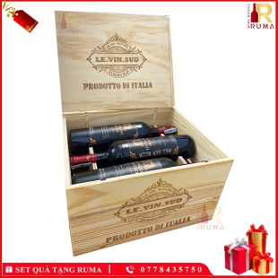 Set quà tặng 6 chai vang Chile Osvaldo