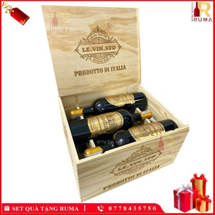 Set quà tặng 6 chai vang Pháp Amelie