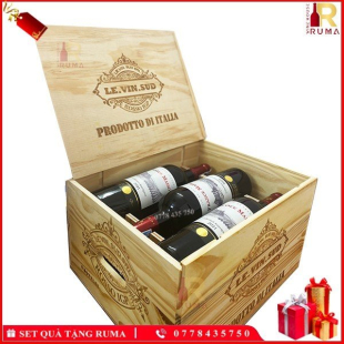 Set quà tặng 6 chai vang Pháp France Maison - G2T