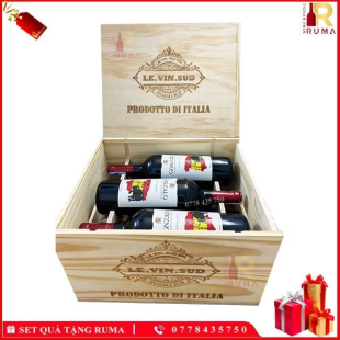 Set quà tặng 6 chai vang Tây Ban Nha Gonzalo