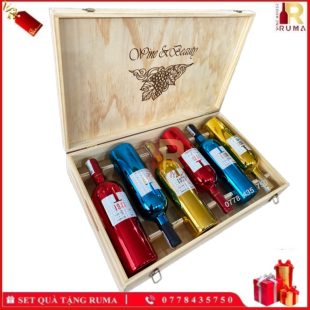 Set quà tặng 6 chai vang Ý 1933