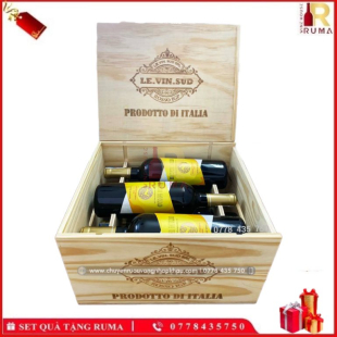 Set quà tặng 6 chai vang Tây Ban Nha Hector